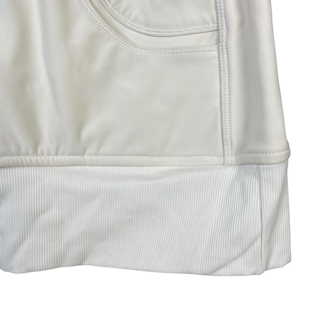 Lululemon Uba Hoodie Special Edition Sz 4 POLAR CREAM Coat Jacket Removable Trim - Picture 11 of 16